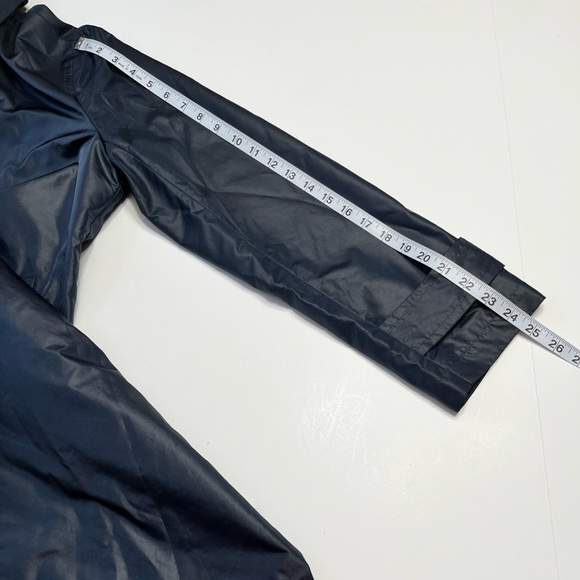 Armani Exchange Women’s Navy Nylon / Polyester Button  Coat M - Picture 8 of 14